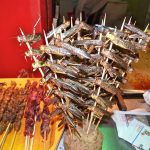 Brochettes d'insectes à Pékin