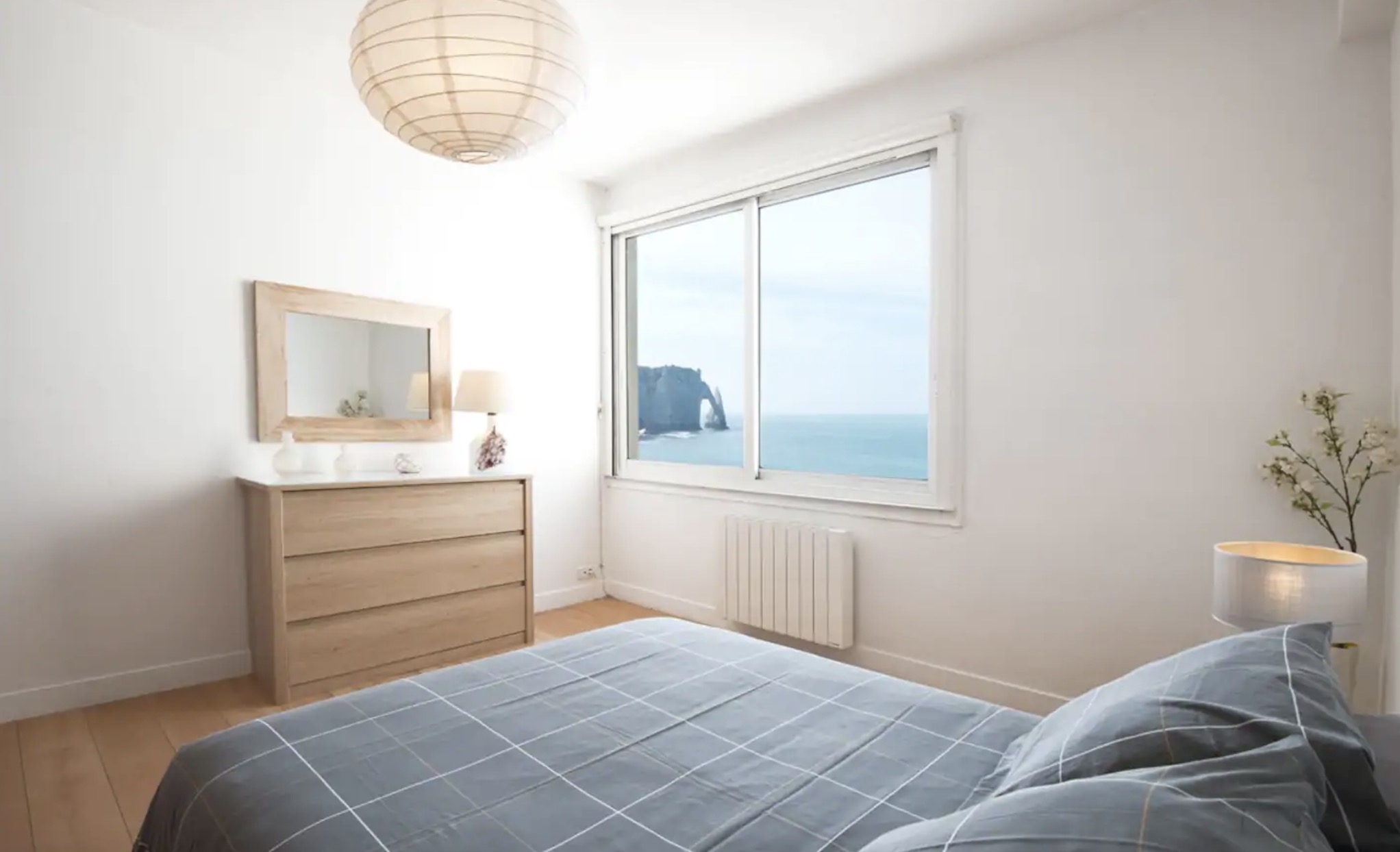 Appartement à Étretat avec vue sur mer et falaises