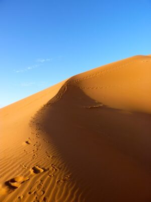 Désert marocain : erg Chebbi et erg Chegaga