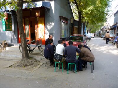 Restaurant dans les hutong de Pékin