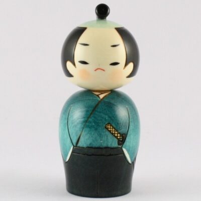 Poupées Kokeshi Samourai
