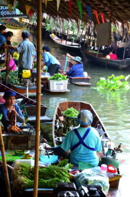 marché flottant bangkok