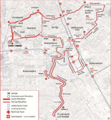 plan marathon amsterdam