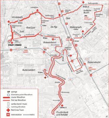 plan marathon amsterdam