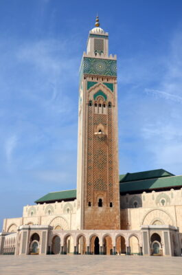 minaret mosquée hassan ii