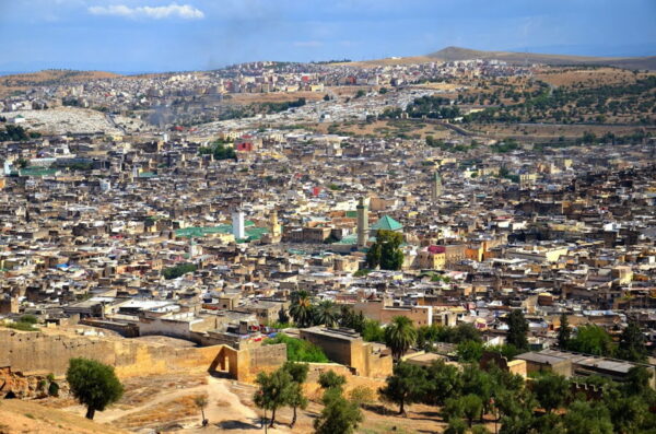 vue médina fès