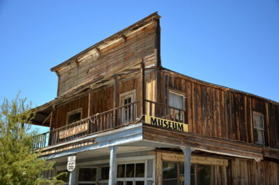 bâtiment typique far west oatman