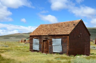 Habitation au sein de la ghost town Bodie