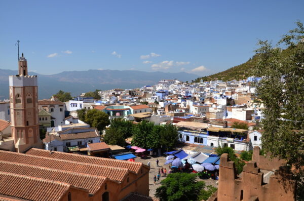 Vue depuis la kasbah de Chefchaouen