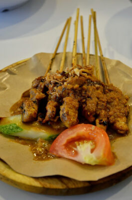 Chicken satay à Kuala Lumpur