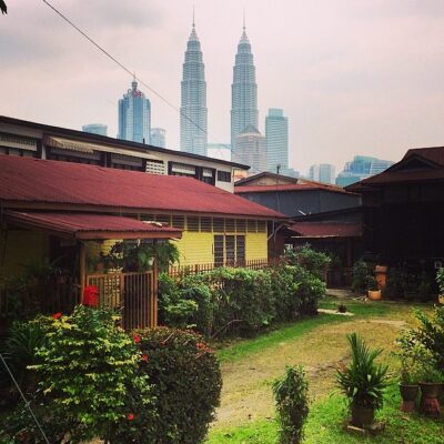 Maison traditionnelle à Kampung Baru