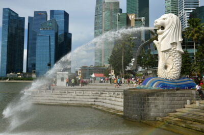 Symbole de Singapour: le Merlion