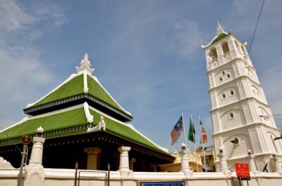 Mosquée à Malacca en Malaisie