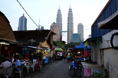 Night market de Kampung Baru