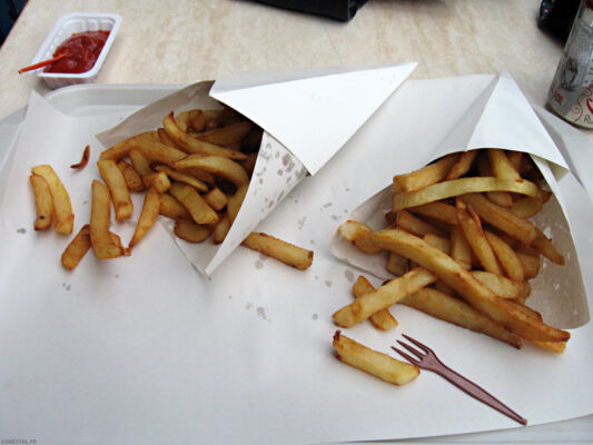 Frites chez Fritland à Bruxelles