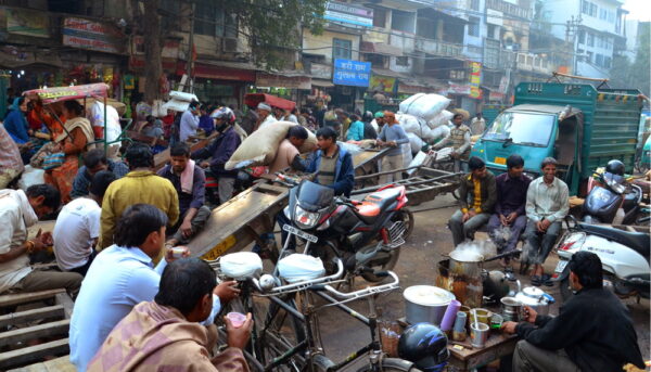 Chaos de Old Delhi