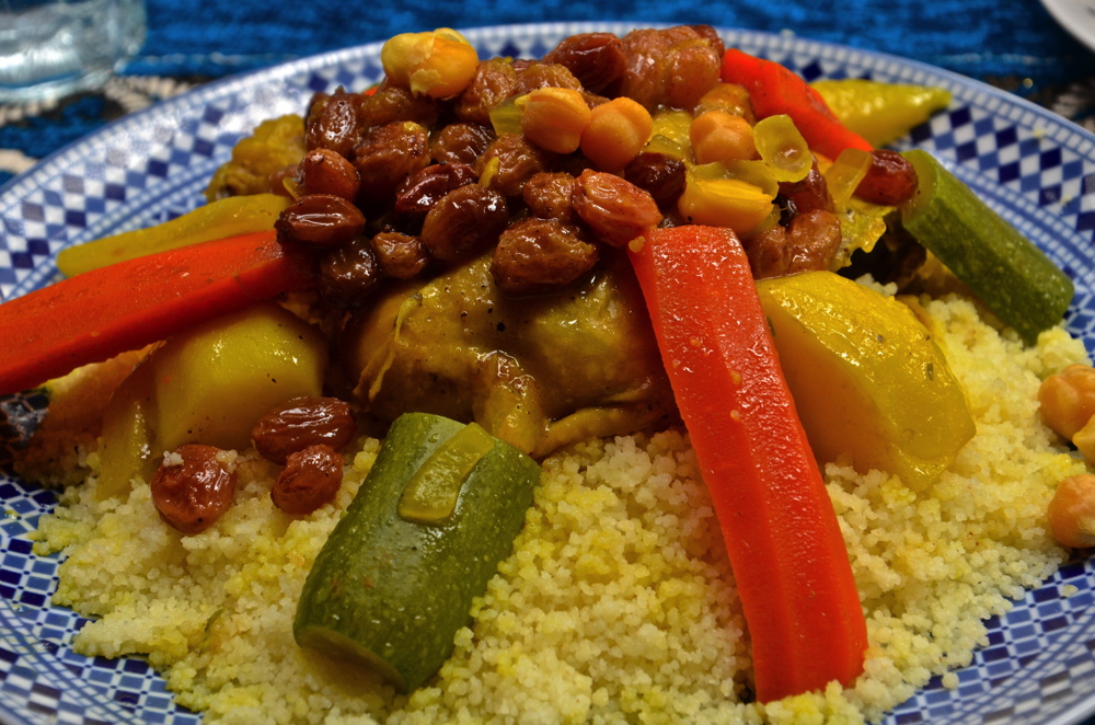 Couscous au Maroc.