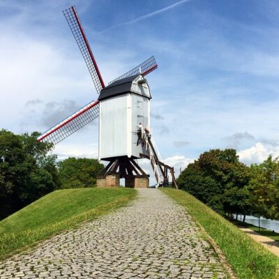 Moulin à Bruges: koeleweimolen