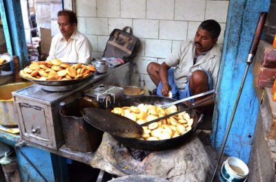 Street food à Old Delhi