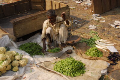 Vendeur à Old Delhi