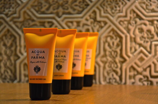 Acqua di Parma à l'hôtel Sahrai à Fès