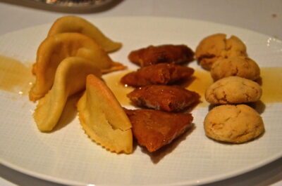 Gâteaux marocains à l'hôtel Sahrai