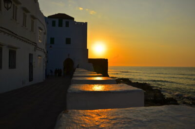 Coucher de soleil à Asilah