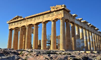 Parthénon sur l'Acropole d'Athènes