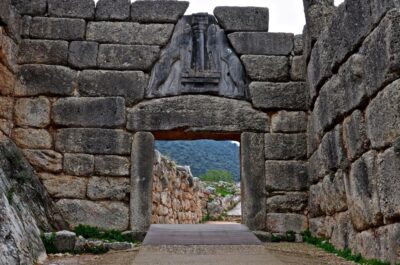 Porte des Lionnes à Mycènes