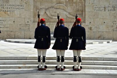 Relève de la garde à Athènes