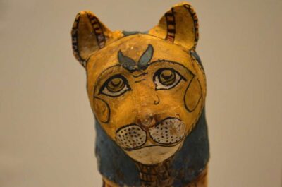 Momie de chat - Expo Des animaux et des pharaons