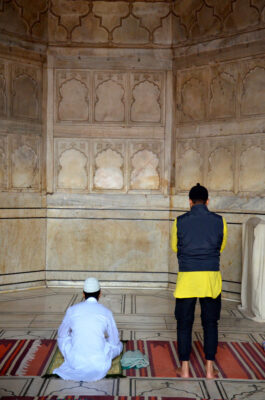 Prières dans la Jama Masjid