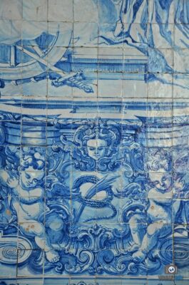 Azulejos sur la Capela Santa Catarina