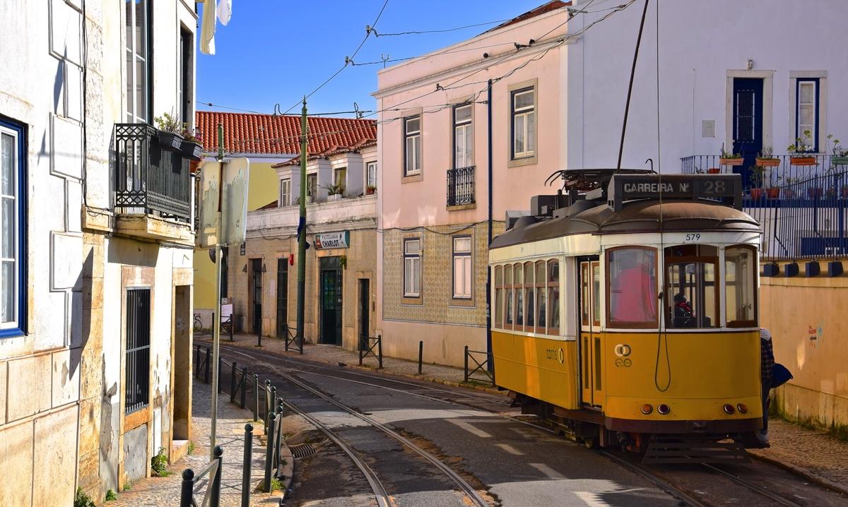 Carnet de voyage à Lisbonne: tramway 28
