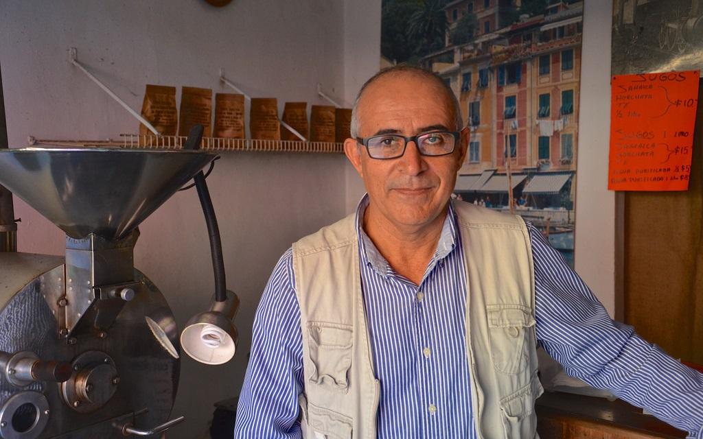 Federico Navarro, café Cafico à Mérida