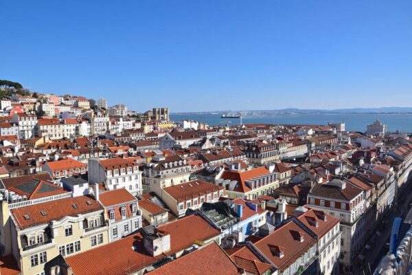 Miradouro de Santa Justa à Lisbonne