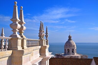 Panorama depuis la terrasse du monastère Saint Vincent de Fora