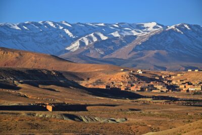 Atlas près de Midelt au Maroc