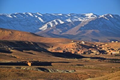 Atlas près de Midelt au Maroc