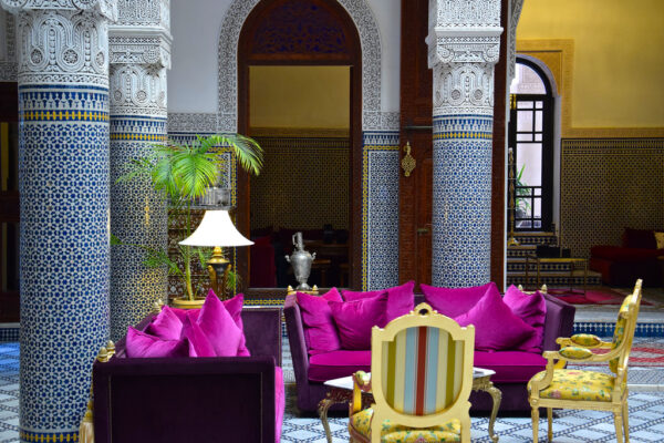 Patio du Riad Fès