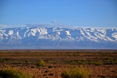 Sommets de l'Atlas au Maroc