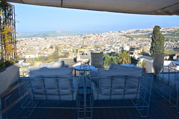 Terrasse du Riad Fès