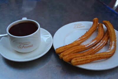 Churros y chocolate à Saragosse