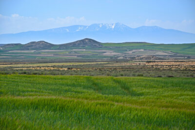 Paysage des environs du désert des Bardenas