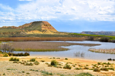 Paysages variés du désert des Bardenas