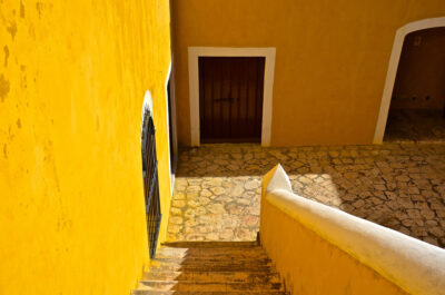 Intérieur d'un fort de Campeche