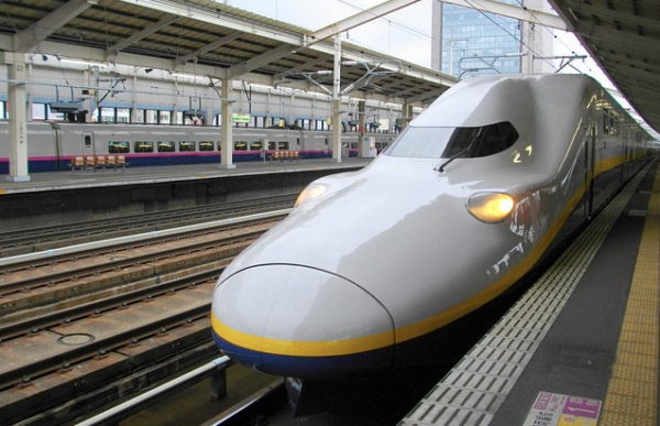 Shinkasen également appelé bullet train