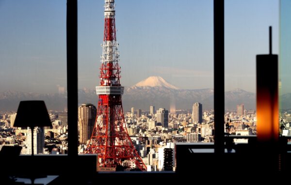 Panorama depuis le lobby du Park Hotel Tokyo