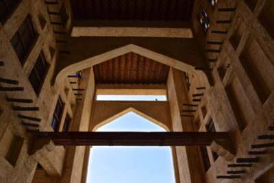 Architecture traditionnelle à Doha au Qatar