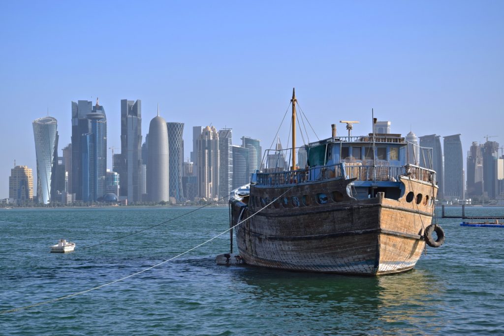 Bateau traditionnel à Doha